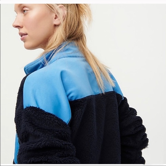 J.Crew Superplush Sherpa full-zip jacket - Picture 2 of 6